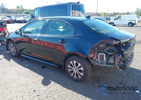 2022 Toyota Corolla Hybrid Le from USA, damaged, VIN JTDEAMDE5NJ038714